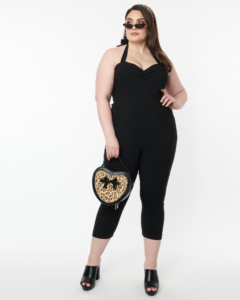 Vintage black jumpsuit hotsell